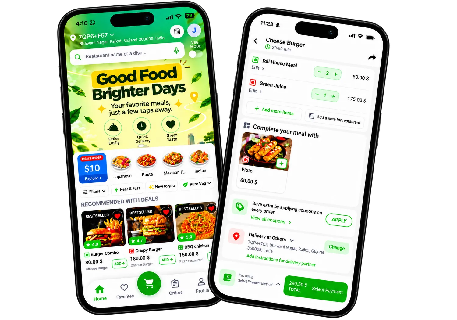 Download the Toos Eats app & order from 50+ local restaurants
